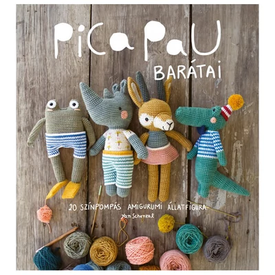 Pica Pau barátai - 20 színpompás amigurumi állatfigura