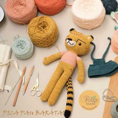 Pica Pau barátai - 20 színpompás amigurumi állatfigura
