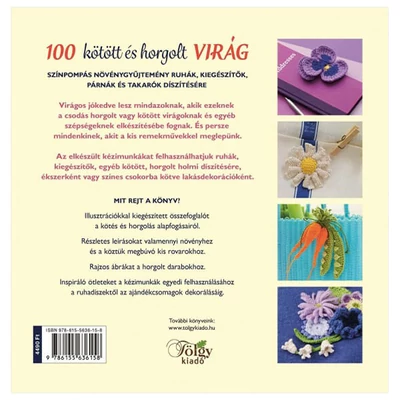 100 kötött és horgolt virág, Lesley Stanfield
