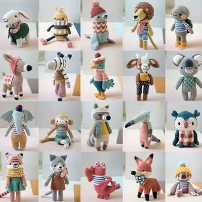Pica Pau barátai 2. - 20 színpompás amigurumi állatfigura