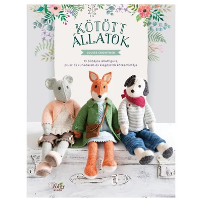 Kötött állatok - 13 állatfigura, 35 ruhadarab