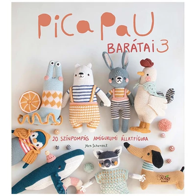 Pica Pau barátai 3. - 20 színpompás amigurumi állatfigura - Yank Schenkel