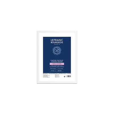 Lefranc Bourgeois kasírozott festővászon - 18x24 cm