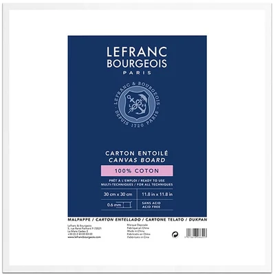 Lefranc Bourgeois kasírozott festővászon - 30x30 cm