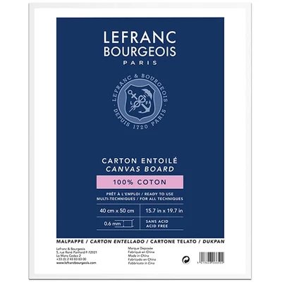 Lefranc Bourgeois kasírozott festővászon - 40x50 cm