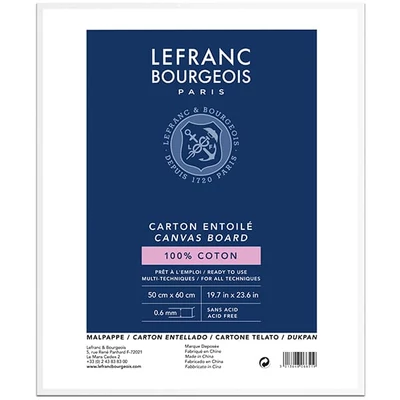 Lefranc Bourgeois kasírozott festővászon - 50x60 cm