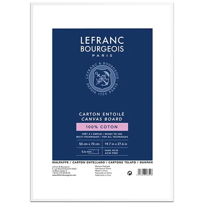 Lefranc Bourgeois kasírozott festővászon - 50x70 cm