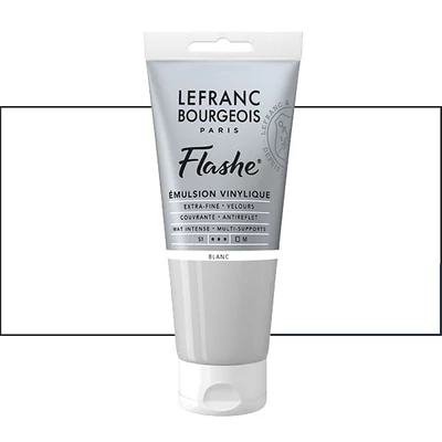 L&B Flashe vinil festék (akrilfesték), 80 ml - 022, white