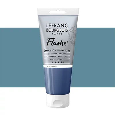 L&amp;B Flashe vinil festék (akrilfesték), 80 ml - 052, blue ash