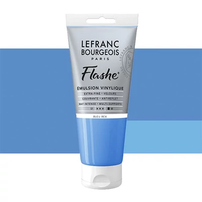 L&amp;B Flashe vinil festék (akrilfesték), 80 ml - 067, royal blue