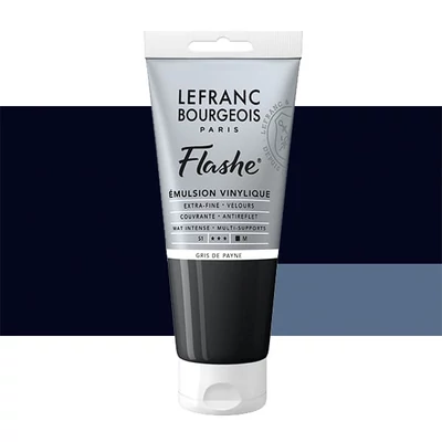 L&amp;B Flashe vinil festék (akrilfesték), 80 ml - 261, payne's grey