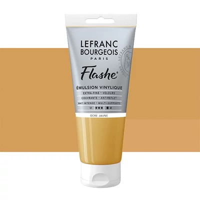 L&B Flashe vinil festék (akrilfesték), 80 ml - 302, yellow ochre