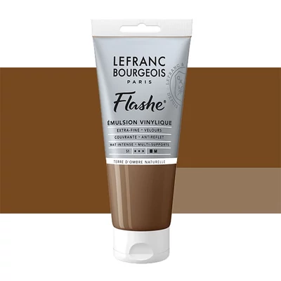 L&amp;amp;B Flashe vinil festék (akrilfesték), 80 ml - 478, raw umber