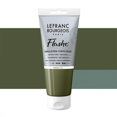 L&amp;B Flashe vinil festék (akrilfesték), 80 ml - 500, verdaccio