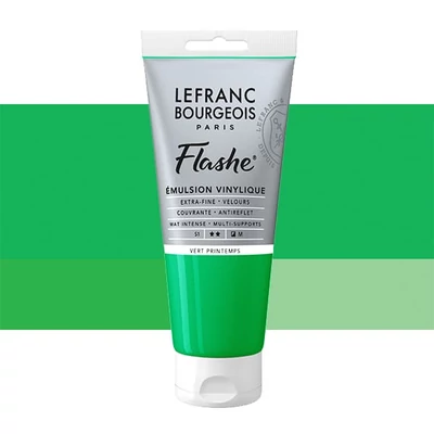 L&amp;B Flashe vinil festék (akrilfesték), 80 ml - 544, spring green