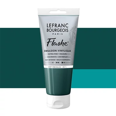 L&amp;B Flashe vinil festék (akrilfesték), 80 ml - 564, viridian (imitation)