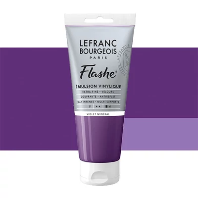 L&amp;B Flashe vinil festék (akrilfesték), 80 ml - 826, mineral violet