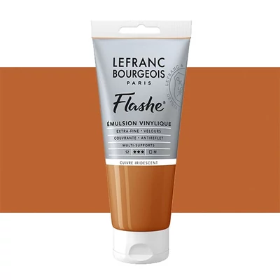L&amp;B Flashe vinil festék (akrilfesték), 80 ml - 836, iridescent copper