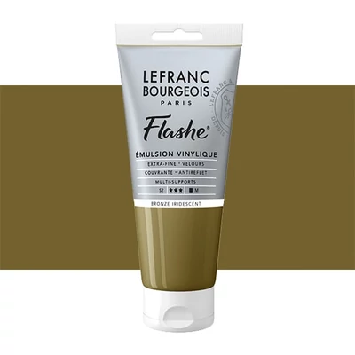 L&amp;B Flashe vinil festék (akrilfesték), 80 ml - 837, iridescent bronze
