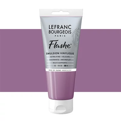 L&amp;B Flashe vinil festék (akrilfesték), 80 ml - 839, iridescent parma pink