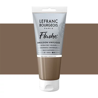 L&amp;B Flashe vinil festék (akrilfesték), 80 ml - 842, iridescent pink grey