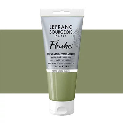 L&amp;B Flashe vinil festék (akrilfesték), 80 ml - 880, light green earth