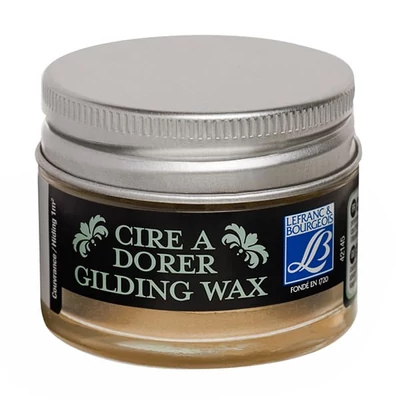 L&amp;B Gilding Wax aranyozó viasz, 30 ml - pale gold