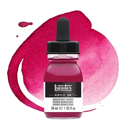 Liquitex akriltinta, 30 ml - 114, quinacridone magenta