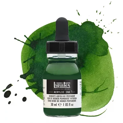 Liquitex akriltinta, 30 ml - 224, Hooker's green hue permanent