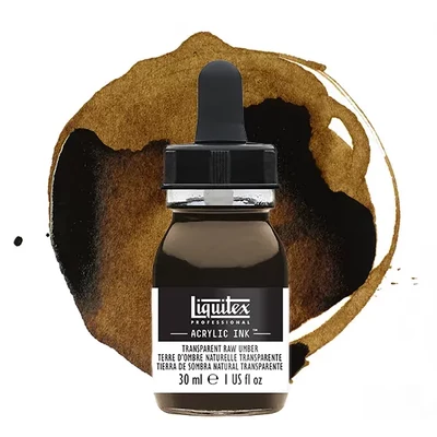 Liquitex akriltinta, 30 ml - 333, transparent raw umber