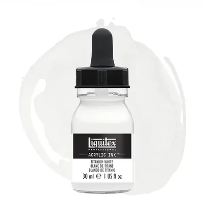 Liquitex akriltinta, 30 ml - 432, titanium white