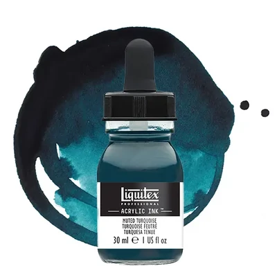 Liquitex akriltinta, 30 ml - 503, muted turquoise