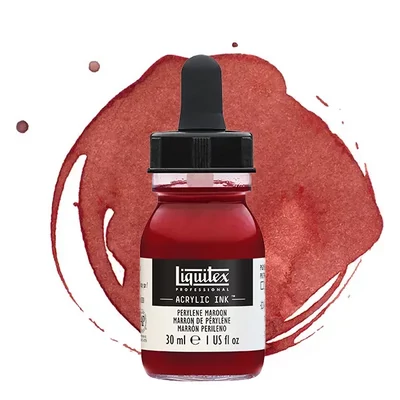 Liquitex akriltinta, 30 ml - 507, perylene maroon