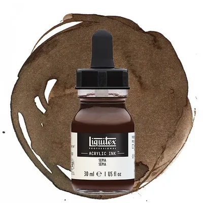 Liquitex akriltinta, 30 ml - 609, sepia