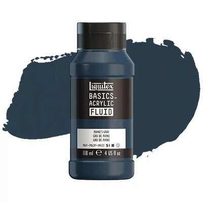 Liquitex Basics Fluid akrilfesték, 118 ml - 310, payne's grey