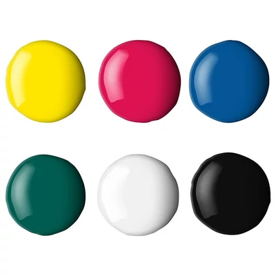 Liquitex Basics Fluid akrilfesték készlet, 6x118 ml