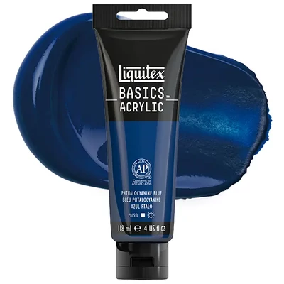 Liquitex Basics akrilfesték, 118 ml - 316, phthalocyanine blue