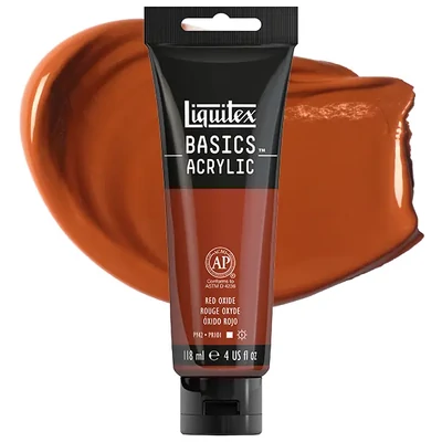 Liquitex Basics akrilfesték, 118 ml - 335, red oxide