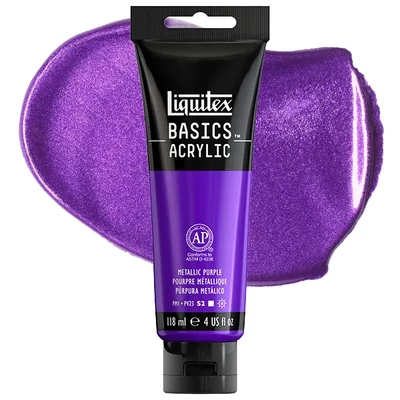 Liquitex Basics akrilfesték, 118 ml - 340, metallic purple