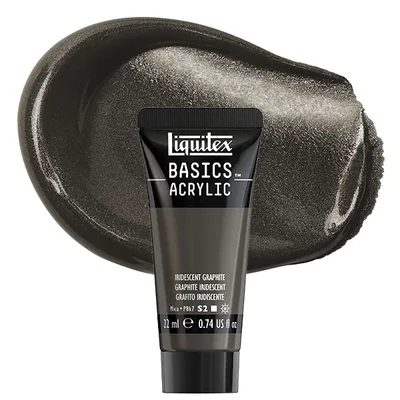 Liquitex Basics akrilfesték, 22 ml - 049, iridescent graphite