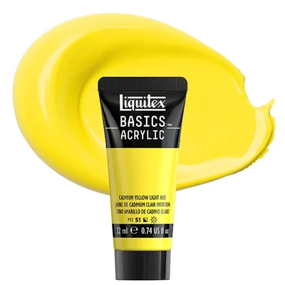 Liquitex Basics akrilfesték, 22 ml - 159, cadmium yellow light hue