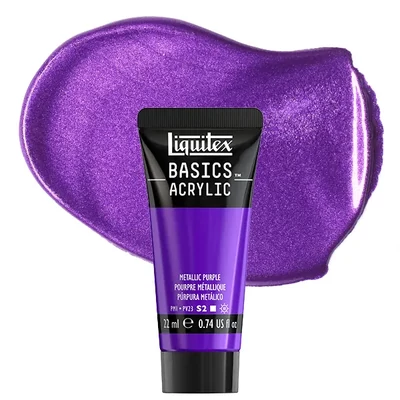 Liquitex Basics akrilfesték, 22 ml - 340, metallic purple