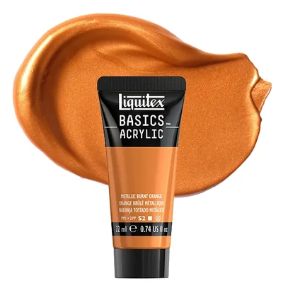 Liquitex Basics akrilfesték, 22 ml - 344, metallic burnt orange