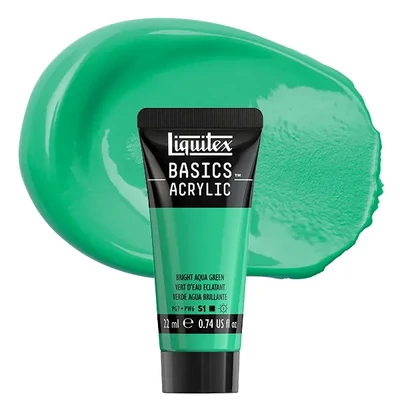 Liquitex Basics akrilfesték, 22 ml - 660, bright aqua green