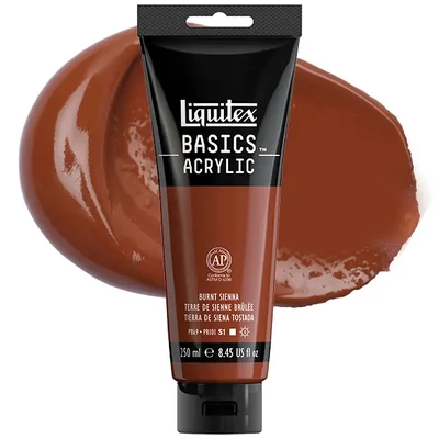 Liquitex Basics akrilfesték, 250 ml - 127, burnt sienna