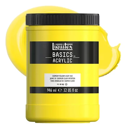 Liquitex Basics akrilfesték, 946 ml - 159, cadmium yellow light hue	