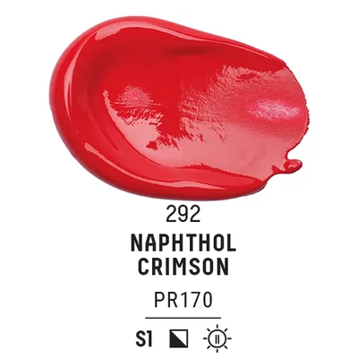 Liquitex Basics akrilfesték, 118 ml - 292, naphthol crimson