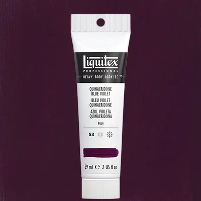 Liquitex Heavy Body akrilfesték, 59 ml - 118, quinacridone blue violet