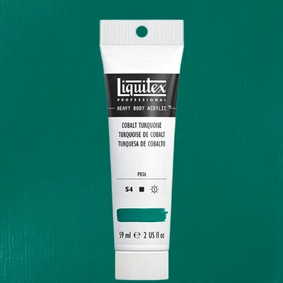 Liquitex Heavy Body akrilfesték, 59 ml - 169, cobalt turquoise