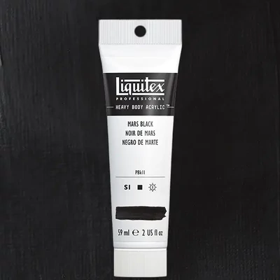 Liquitex Heavy Body akrilfesték, 59 ml - 276, mars black